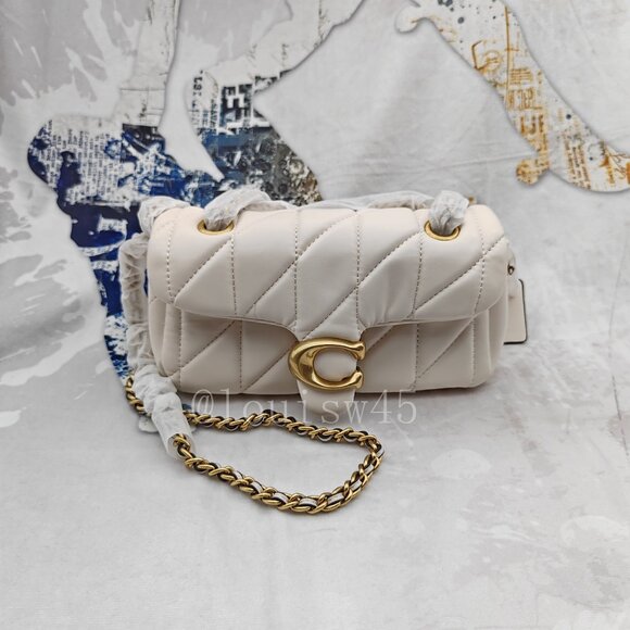 Coach tabby shoulder bag 20 with quilting - Picture 1 of 11